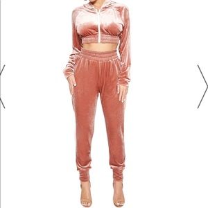 NAKED WARDROBE PINK JOGGER SWEATS SIZE S